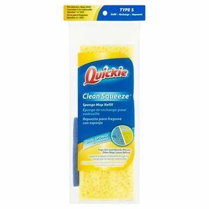 Quickie Clean Squeeze Sponge Mop Refill Type S (0442) Mop #045